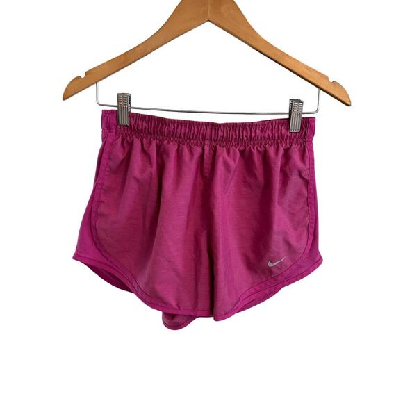 Pink Nike Dri-Fit Shorts Women's Size Medium - Picture 1 of 3